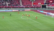 U19男足率先破门！苗润东盘带连突三人，杨铭锐禁区内包抄破门